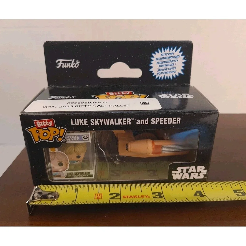 Funko: Bitty Pop Star Wars - Luke Skywalker‎ and Speeder (exclusive)